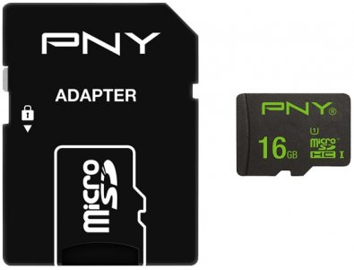 Карта пам'яті PNY Performance Micro SDHC 16GB SDU16GPER50-EF