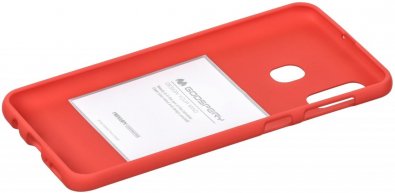 Чохол-накладка Goospery для Samsung Galaxy A30 (A305) - SF Jelly Red