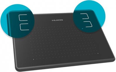 Графічний планшет Huion Inspiroy H430P + рукавичка