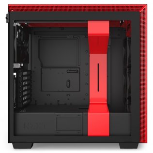 Корпус для ПК NZXT H710i Matte Black/Red with window (CA-H710i-BR)