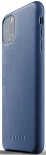 Чохол-накладка MUJJO для iPhone 11 Pro Max - Full Leather, Monaco Blue