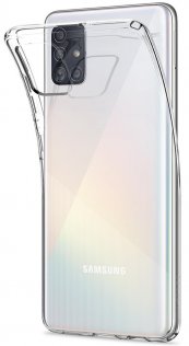 Чохол-накладка Spigen для Samsung Galaxy A51 - Liquid Crystal, Crystal Clear