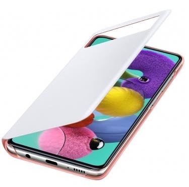 Чохол-книжка Samsung для Galaxy A71 (A715) - S View Wallet Cover White