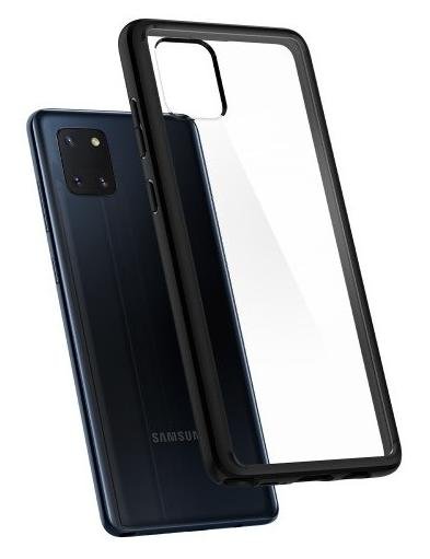 Чохол-накладка Spigen для Samsung Galaxy Note 10 Lite - Ultra Hybrid Matte Black