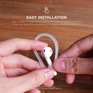Тримач Elago Earhook for Apple Airpods Nightglow Blue (EAP-HOOKS-LUBL)