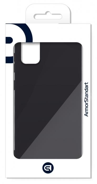 Чохол-накладка ArmorStandart для Samsung A31 (A315 2020) - Soft Matte Slim Fit TPU, Black
