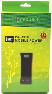 Батарея універсальна PowerPlant PPLA9304 10400mAh Black