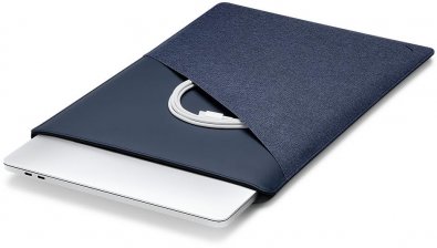 Чохол Native Union for Apple MacBook Pro 15/16 - Stow Slim Sleeve Case Indigo (STOW-MBS-IND-FB-16)