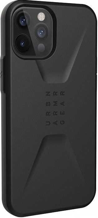 Чохол UAG Apple iPhone 12 Pro Max - Civilian Black (11236D114040)