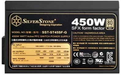 Блок живлення SILVER STONE 450W ST45SF-G (SST-ST45SF-G)