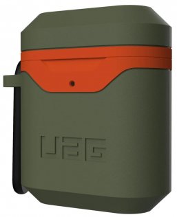 Чохол UAG for Airpods - Standard Issue Hard 001 Olive/Orange (10242F117297)   