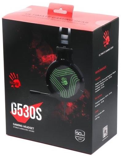 Гарнітура A4tech G530S Bloody Black
