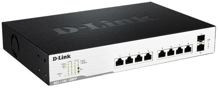 Комутатор D-Link DGS-1100-10MPP