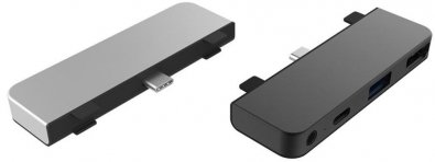 USB-хаб HyperDrive HD319E 4in1 Silver (HD319E-Silver)