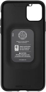 Чохол Spigen for iPhone 11 - Thin Fit Classic Black (076CS27442)