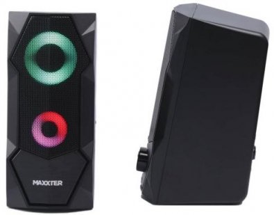 Колонки Maxxter CSP-U002RGB Black