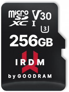 Карта пам'яті GOODRAM IRDM UHS-I U3 V30 Micro SDXC 256GB (IR-M3AA-2560R12)