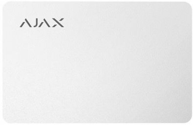 Безконтактна картка Ajax Pass White 100psc (000022790)