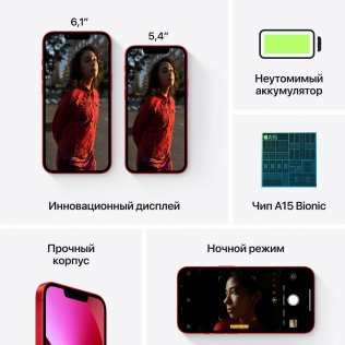 Смартфон Apple iPhone 13 512 PRODUCT Red