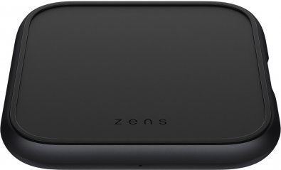 Зарядний пристрій Zens Single Aluminium Wireless Charger with USB Black (ZESC14B/00)