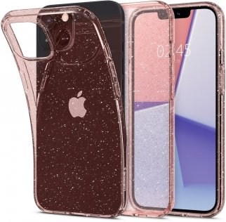  Чохол Spigen for iPhone 13 - Liquid Crystal Glitter Rose Quartz (ACS03517)