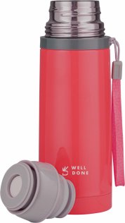 Термос Well Done WD-7153R 350ml Red