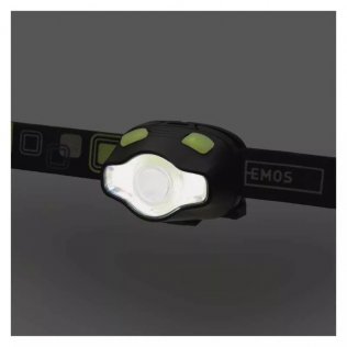 Ліхтарик на голову Emos P3536 COB LED, 220 lm, 3xAAA