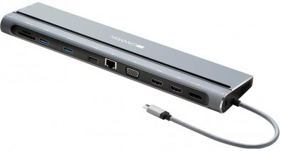 USB-хаб Canyon DS-9 Gray (CNS-HDS09B)