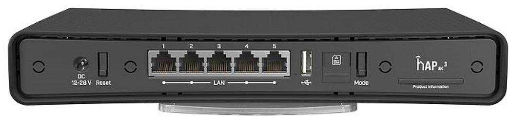 Маршрутизатор Wi-Fi MikroTik hAP ac3 LTE6 kit (RBD53GR-5HACD2HND&R11E-6)