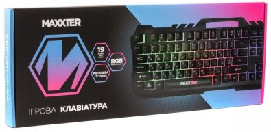 Клавіатура Maxxter KBG-UML-01-UA Black