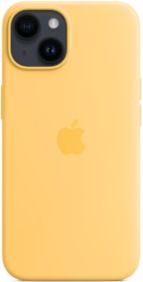 Чохол Apple for iPhone 14 - Silicone Case with MagSafe Sunglow (MPT23)