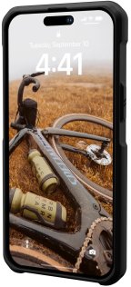 Чохол UAG for Apple iPhone 14 Pro Max - Metropolis LT Magsafe Kevlar Black (114051113940)