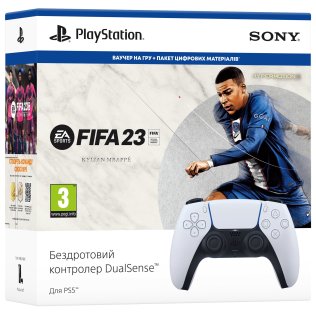 Геймпад Sony DualSense for PS5 FIFA 23 White (9440796)