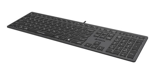 Клавіатура A4tech FX60 Fstyler White backlit Grey (FX60 USB (Grey) White backlit)