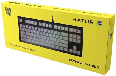 Клавіатура Hator Skyfall TKL Pro Mint (HTK-659)