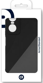 Чохол ArmorStandart for Tecno Pop 6 Pro BE8 - Matte Slim Fit Camera cover Black (ARM64807)