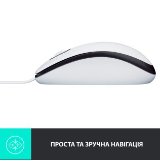 Миша Logitech M100 USB White