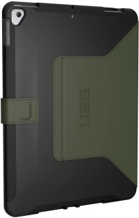 Чохол для планшета UAG for Apple iPad 10.2 2019 - Scout Folio Black/Olive (12191I114072)