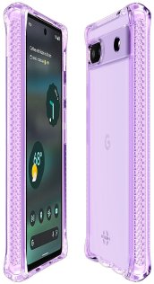 Чохол iTSkins for Google Pixel 6a - SPECTRUM CLEAR Light Purple (GG6A-SPECM-LIPP)
