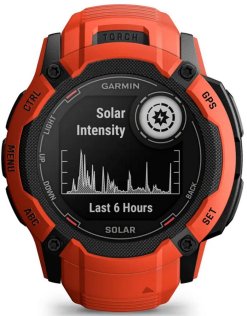 Смарт годинник Garmin Instinct 2X Solar Flame Red (010-02805-01)