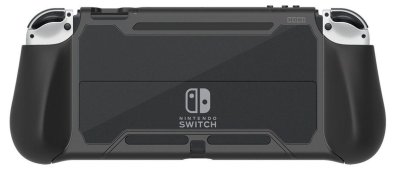 Чохол для джойстика Hori for Nintendo Switch OLED - Hybrid System Armor Pro Black (NSW-800U)