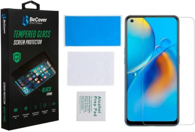 Захисне скло BeCover for Oppo A74 4G - Crystal Clear Glass (707846)