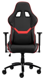 Крісло 2E Hibagon II Black/Red (2E-GC-HIB-BKRD)