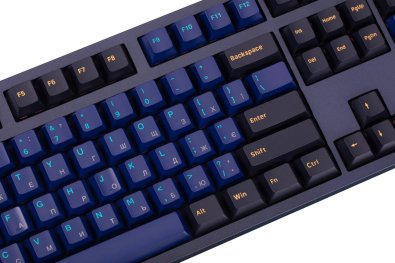 Клавіатура Akko 3108 DS Horizon 108Key CS Pink V2 ENG/UKR Blue (6925758607698)