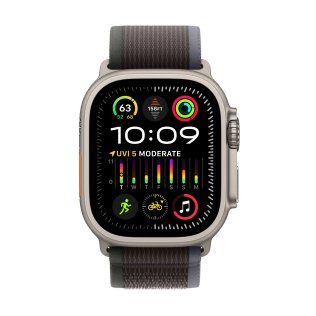 Смарт годинник Apple Watch Series Ultra 2 GPS 49mm Titanium Case with Blue/Black Trail Loop - S/M (MRF53)