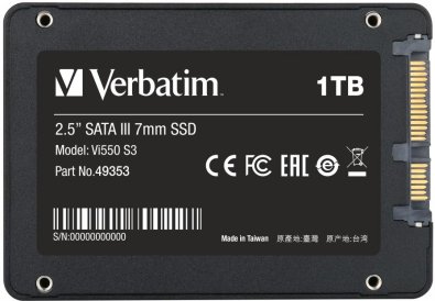 SSD-накопичувач Verbatim Vi550 S3 SATA III 1TB (49353)