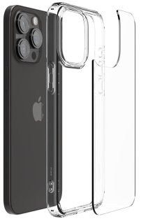 Чохол Spigen for Apple iPhone 15 Pro Max - Crystal Hybrid Crystal Clear (ACS06446)