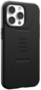 Чохол UAG for Apple iPhone 15 Pro Max - Civilian Magsafe Black (114295114040)