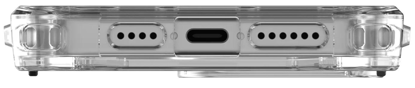 Чохол UAG for Apple iPhone 15 Pro Max - Plyo Magsafe Ice/Silver (114305114333)