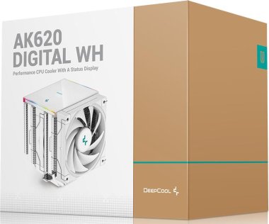 Кулер для процесора Deepcool AK620 Digital White (R-AK620-WHADMN-G)